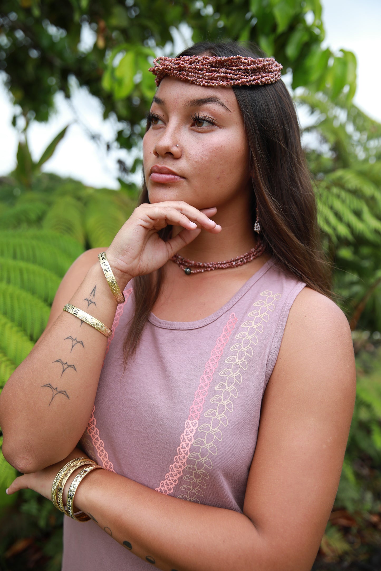 Kahelelani & Momi Shell tank dress